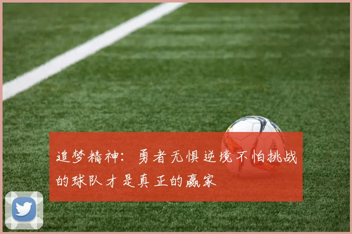 追梦精神：勇者无惧逆境不怕挑战的球队才是真正的赢家