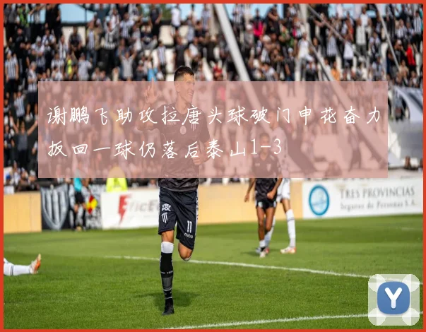 谢鹏飞助攻拉唐头球破门申花奋力扳回一球仍落后泰山1-3
